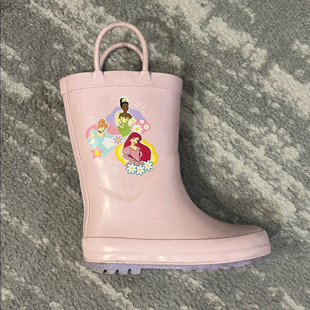 Disney Pink Princess Rain Boots - Picture 4 of 7